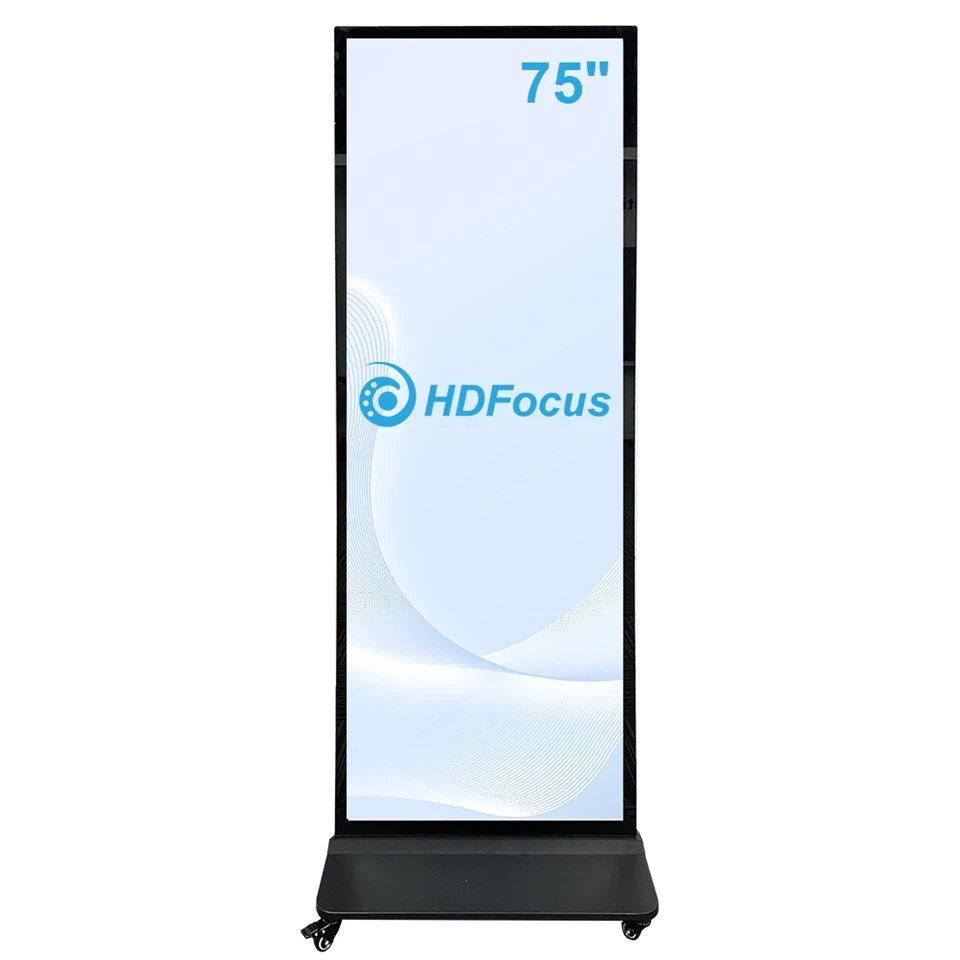 Full-Screen Digital Standing Totem Full-Screen Digital Standing Totem